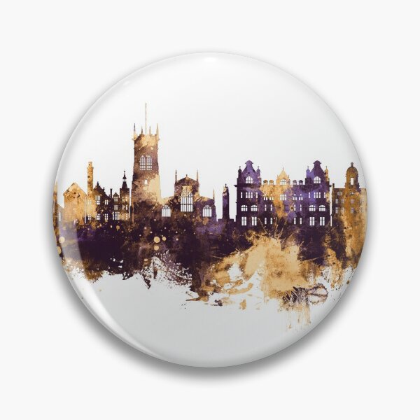 Item preview, Wigan England Skyline designed and sold by ArtPrints.