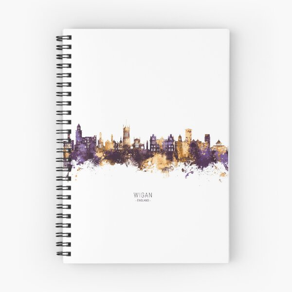 Item preview, Wigan England Skyline designed and sold by ArtPrints.