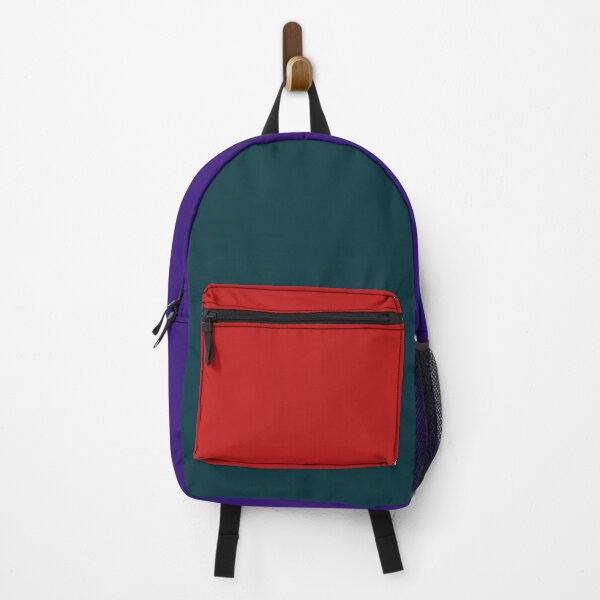 Item preview, Backpack Evening Red Green Purple designed and sold by wavethreat.