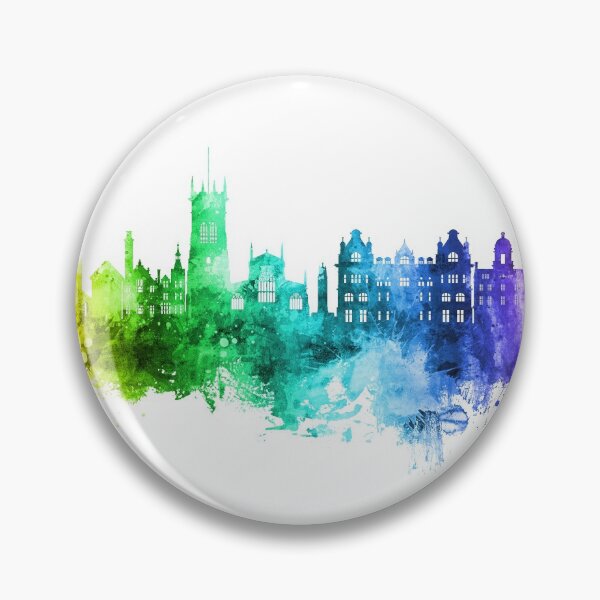 Item preview, Wigan England Skyline designed and sold by ArtPrints.