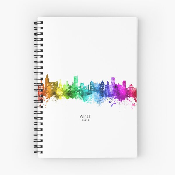 Item preview, Wigan England Skyline designed and sold by ArtPrints.