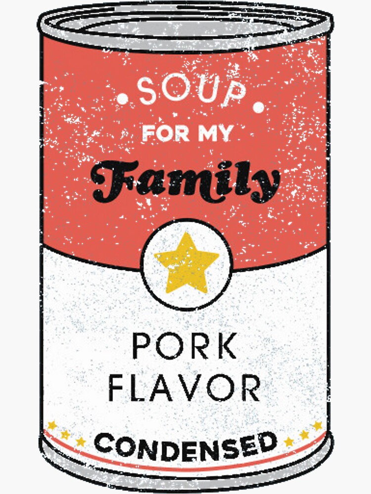 "Soup for My Family" Sticker by zuhywu | Redbubble