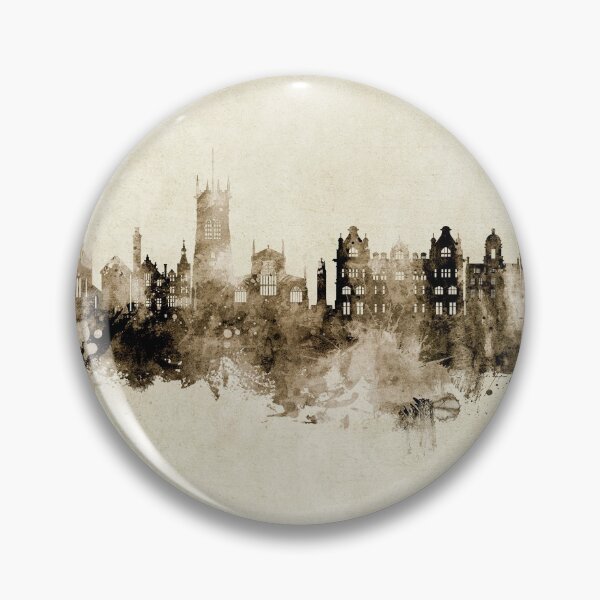 Item preview, Wigan England Skyline designed and sold by ArtPrints.