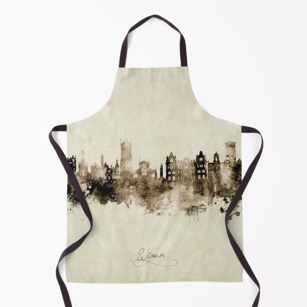 Item preview, Wigan England Skyline designed and sold by ArtPrints.