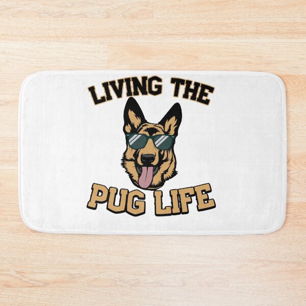 Item preview, Living The Pug Life German Shepherd Gift designed and sold by Mesyo.