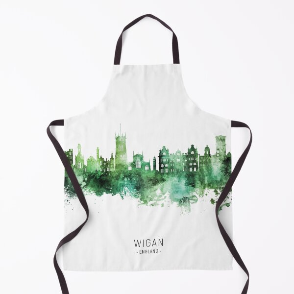 Item preview, Wigan England Skyline designed and sold by ArtPrints.