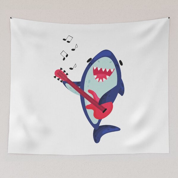 Item preview, Shark Guitarist Singing Musical designed and sold by treasure-crafts.