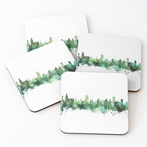 Item preview, Wigan England Skyline designed and sold by ArtPrints.