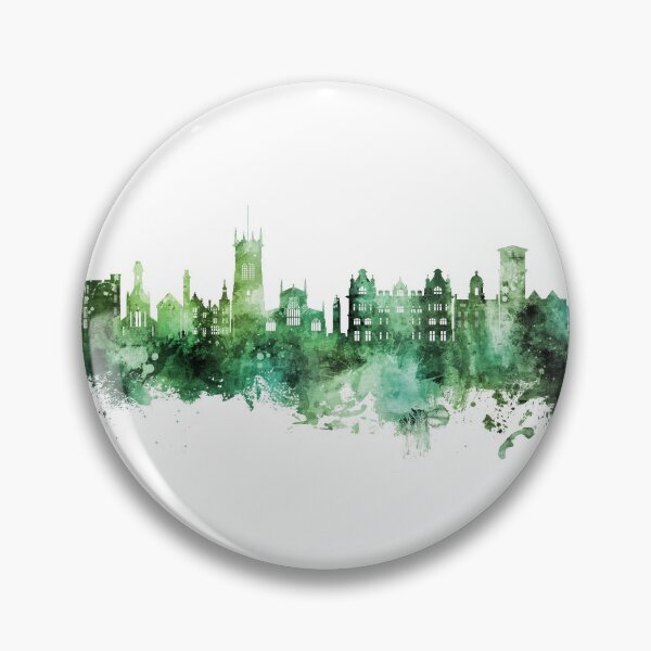 Item preview, Wigan England Skyline designed and sold by ArtPrints.
