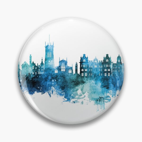 Item preview, Wigan England Skyline designed and sold by ArtPrints.