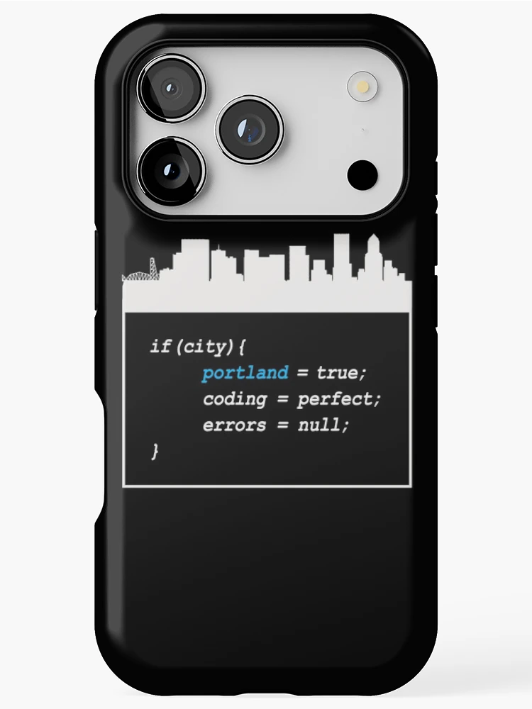 Thumbnail 1 of 4, iPhone Case, Portland Coding designed and sold by DFerraz.