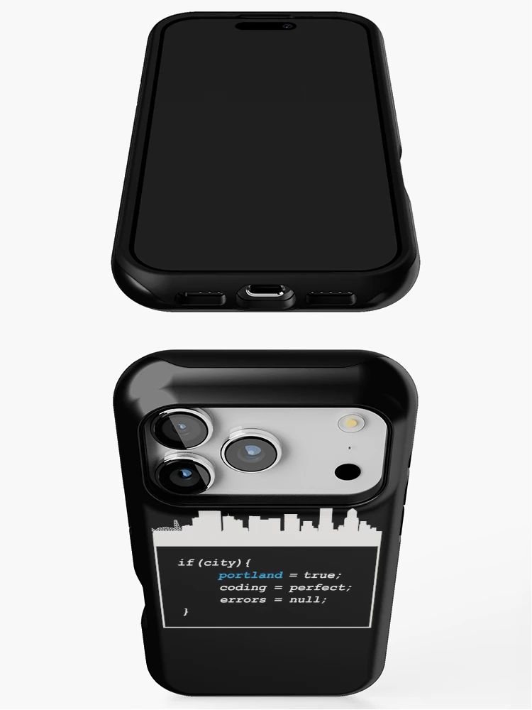 Thumbnail 3 of 4, iPhone Case, Portland Coding designed and sold by DFerraz.