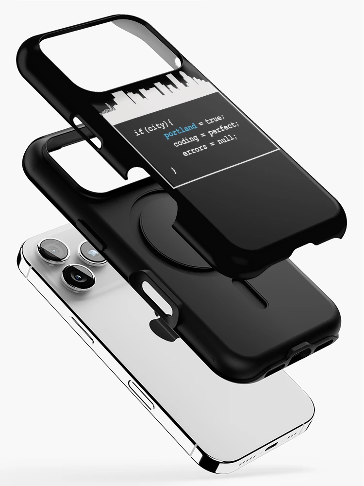 Thumbnail 2 of 4, iPhone Case, Portland Coding designed and sold by DFerraz.