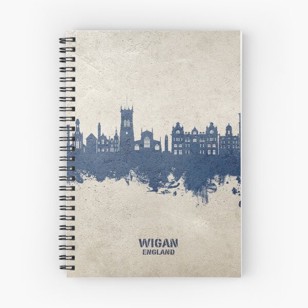 Item preview, Wigan England Skyline designed and sold by ArtPrints.