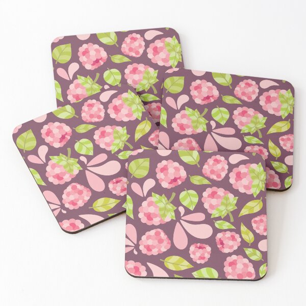 Item preview, Raspberry Boom Seamless Surface Pattern Design designed and sold by ZaryaKiqo.