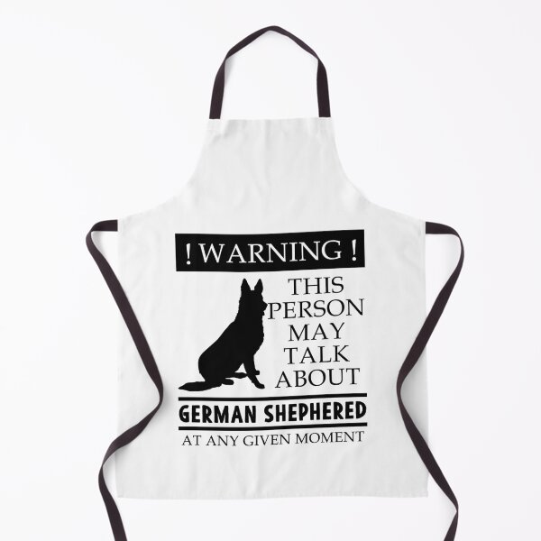 Item preview, Warning Person Talks About German Shepherd Gift designed and sold by Mesyo.