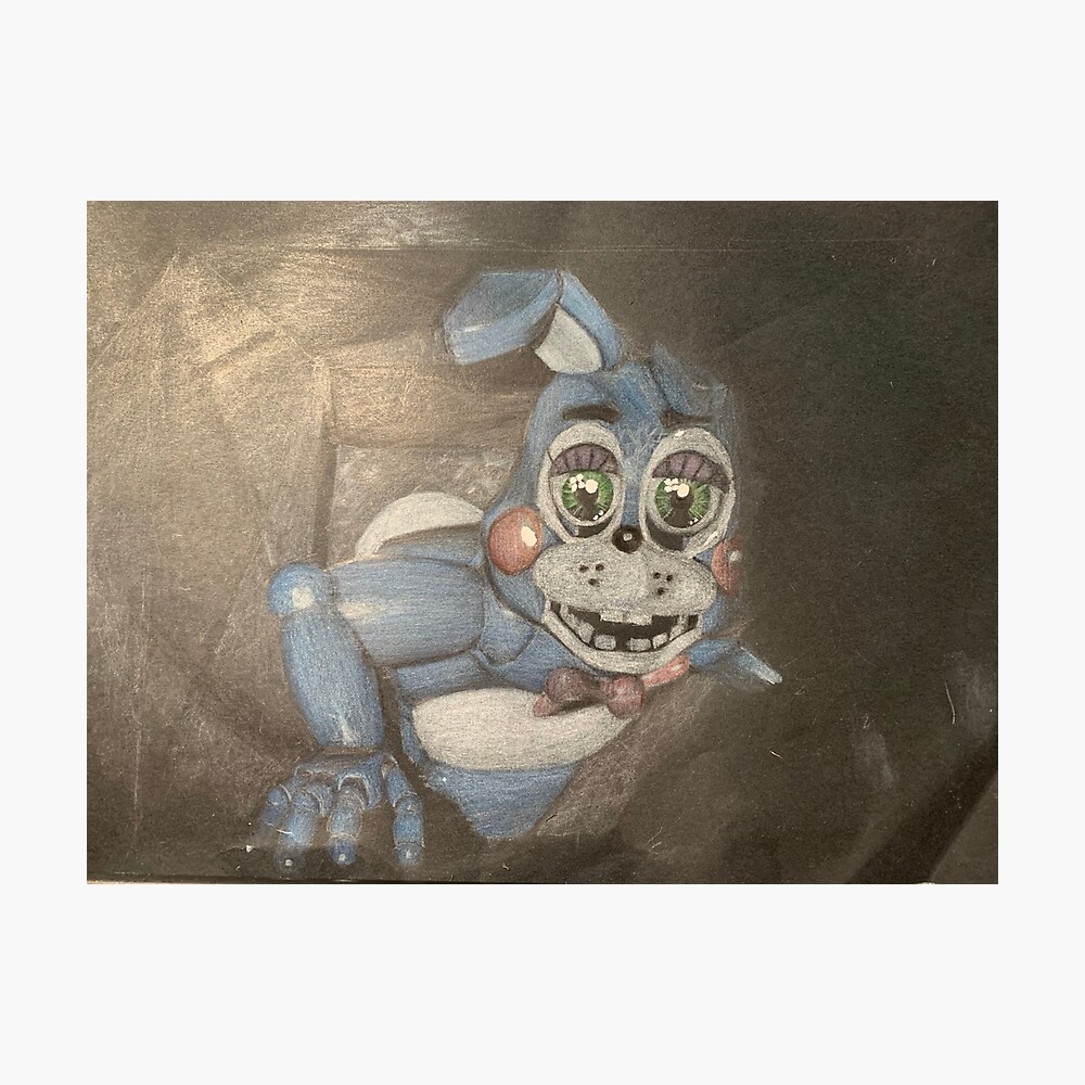 FNaF toy bonnie drawing