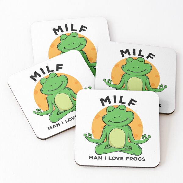 Item preview, Man i love frogs, funny frog, milf designed and sold by Ashi17.