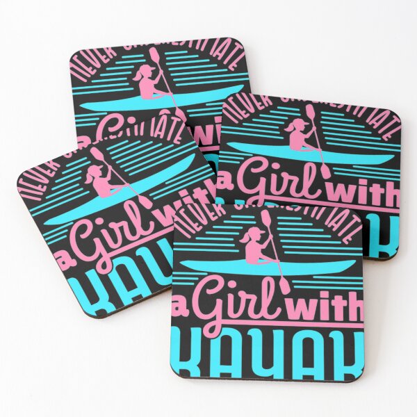 Item preview, Kayak Girl Shirt - Never Underestimate a Girl with Kayak designed and sold by jewels3377.