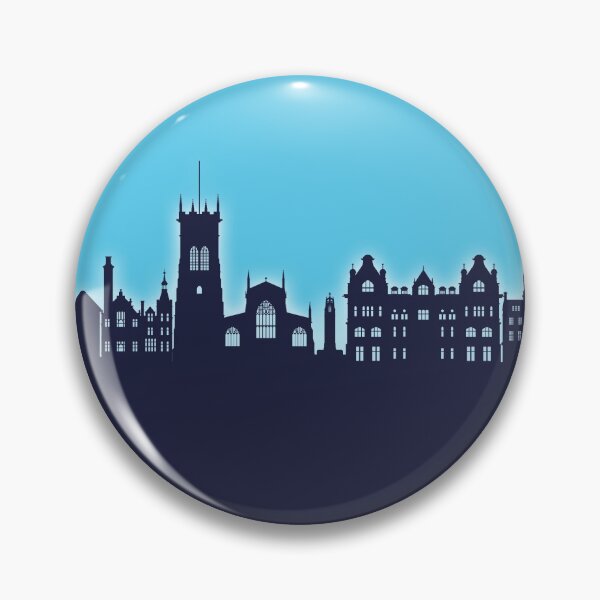 Item preview, Wigan England Skyline designed and sold by ArtPrints.
