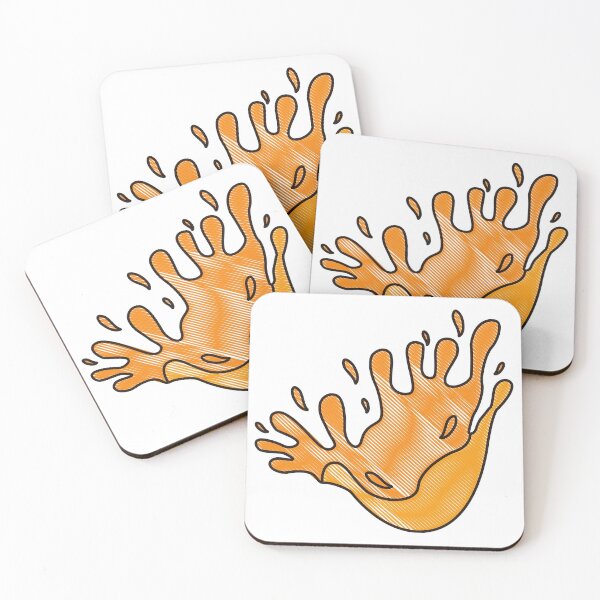 Item preview,  Cartoon Orange juice Splash  designed and sold by Mariano Topno.