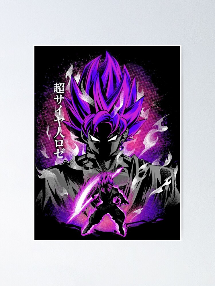 Dragon Ball Black Goku Original God Poster for Sale by MisukoMarvin