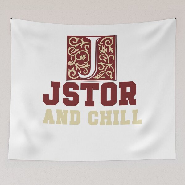 Item preview, JSTOR & CHILL Sticker designed and sold by amohammedallen.