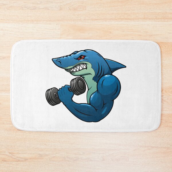 Item preview, Shark Dumbbell Exercise Workout Fitness designed and sold by treasure-crafts.