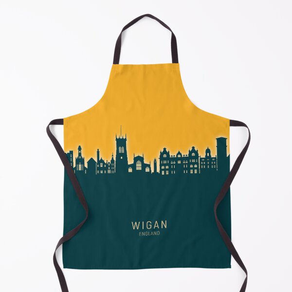 Item preview, Wigan England Skyline designed and sold by ArtPrints.