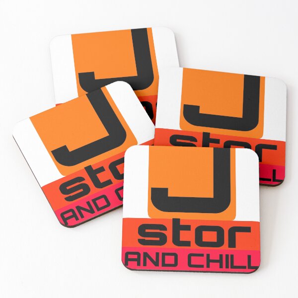 Item preview, Jstor and chill Sticker Copy designed and sold by amohammedallen.