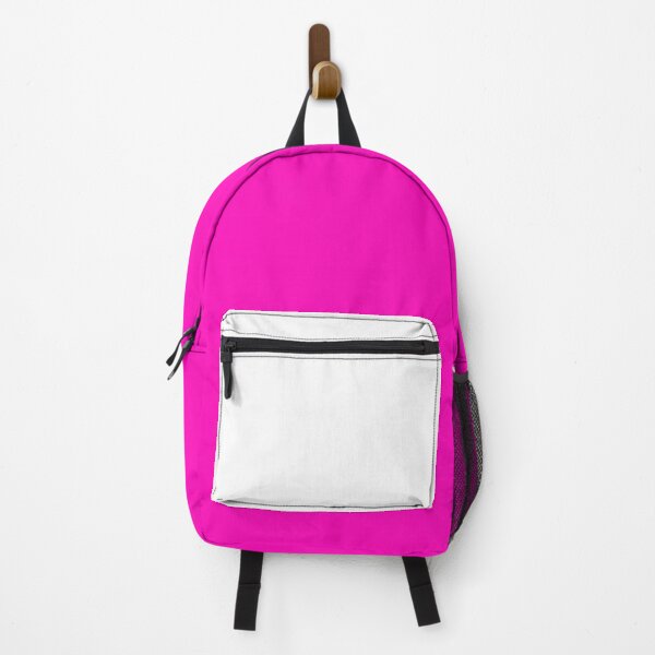 Item preview, Copy of Backpack Neon Pink White designed and sold by wavethreat.