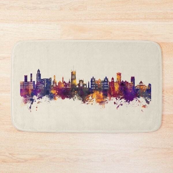 Item preview, Wigan England Skyline designed and sold by ArtPrints.