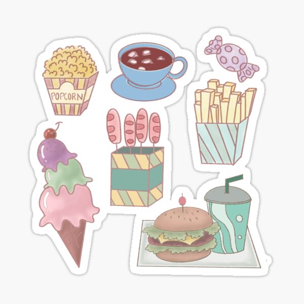 Item preview, Food with pastel designed and sold by PananunSj.