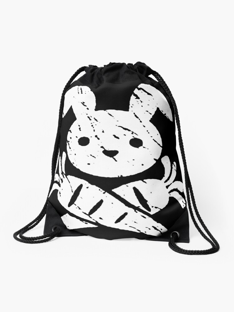 Punk Pirate Bunny Cinch Backpack