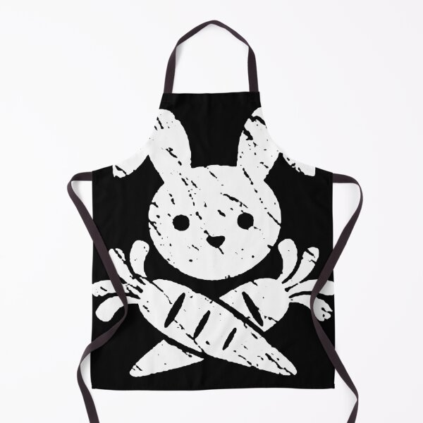 Item preview, Pirate Bunny Rabbit Funny Vegan Vegetarian Crazy Bunny Lady Rabbit Lover Gift pirate designed and sold by CharleneSwaet.