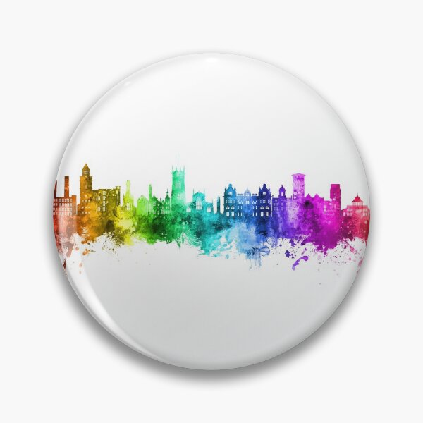 Item preview, Wigan England Skyline designed and sold by ArtPrints.