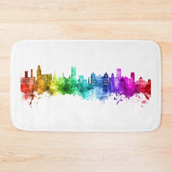 Item preview, Wigan England Skyline designed and sold by ArtPrints.