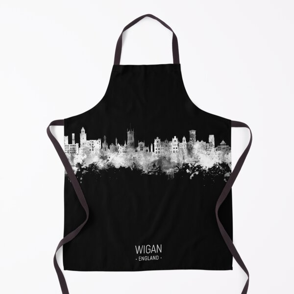 Item preview, Wigan England Skyline designed and sold by ArtPrints.