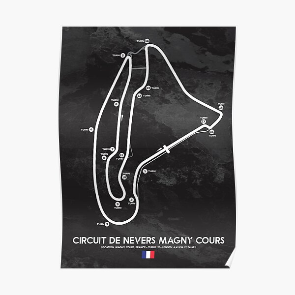 Circuit du Grand Prix de Magny Cours Poster