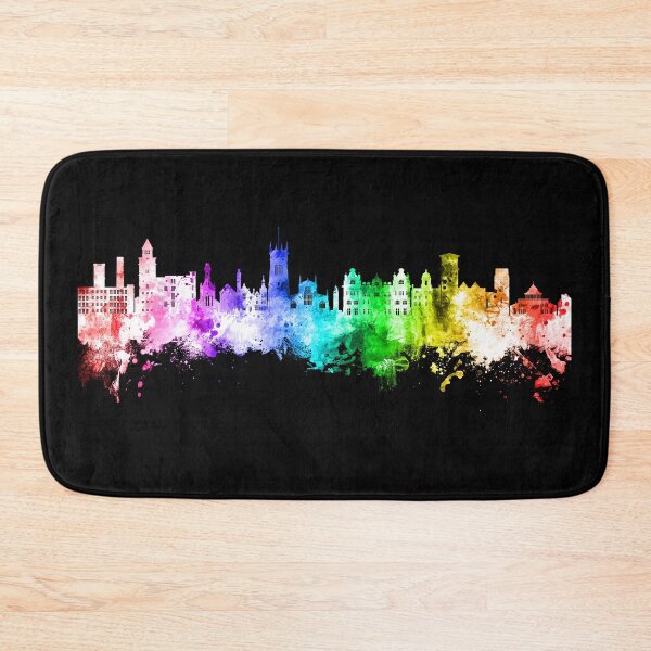 Item preview, Wigan England Skyline designed and sold by ArtPrints.