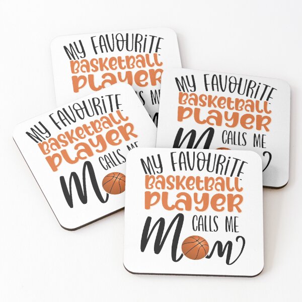 Item preview, My Favourite Basketball Player Calls Me Mom designed and sold by FuntasticDez.