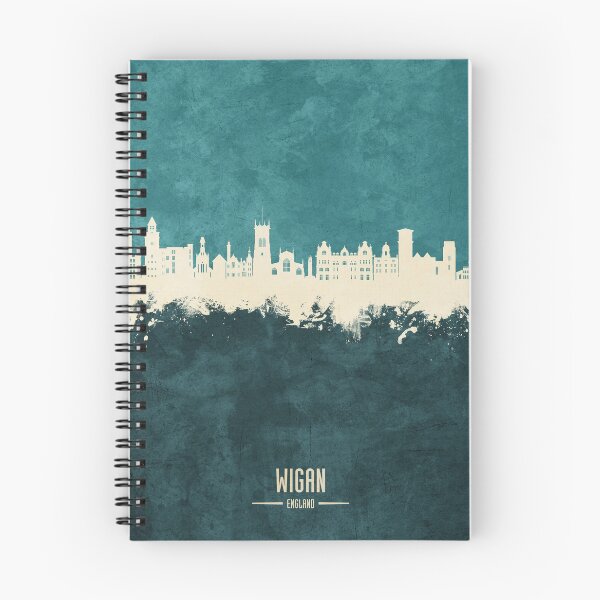 Item preview, Wigan England Skyline designed and sold by ArtPrints.