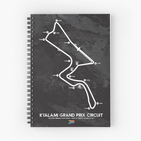 Item preview, Kyalami Racing Circuit Grand Prix designed and sold by Tracksters.