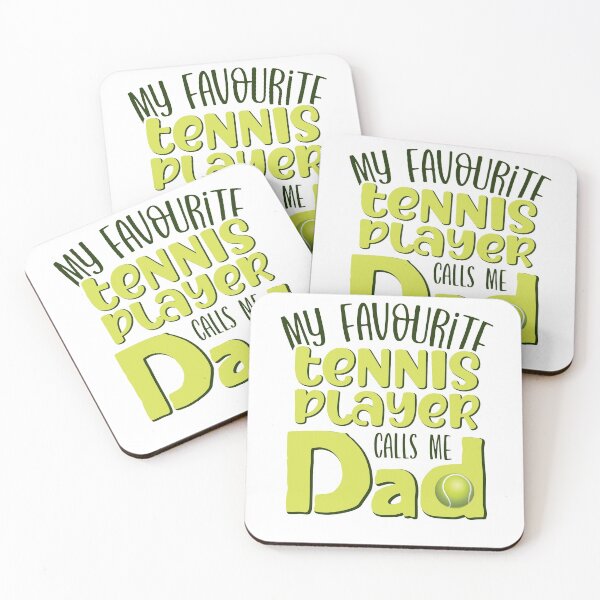 Item preview, My Favourite Tennis Player Calls Me Dad designed and sold by FuntasticDez.