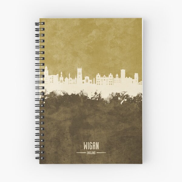 Item preview, Wigan England Skyline designed and sold by ArtPrints.