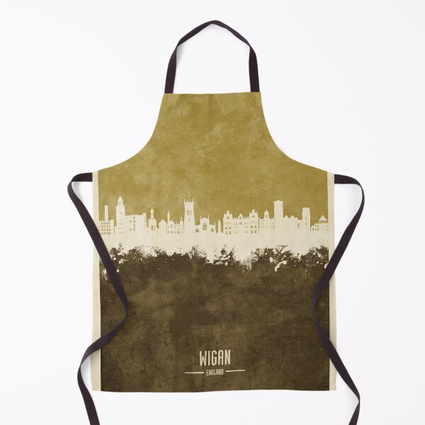 Item preview, Wigan England Skyline designed and sold by ArtPrints.