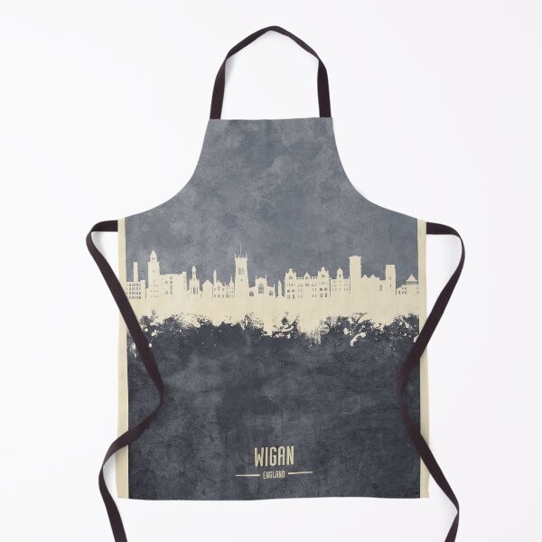 Item preview, Wigan England Skyline designed and sold by ArtPrints.