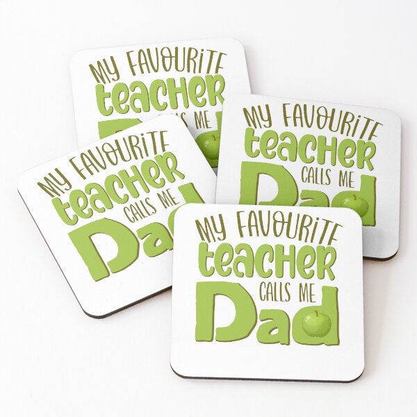 Item preview, My Favourite Teacher Calls Me Dad designed and sold by FuntasticDez.
