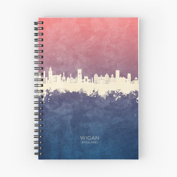 Item preview, Wigan England Skyline designed and sold by ArtPrints.