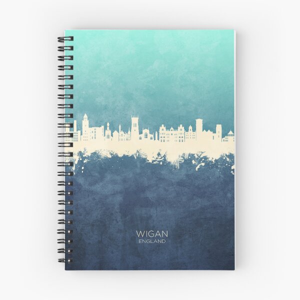 Item preview, Wigan England Skyline designed and sold by ArtPrints.